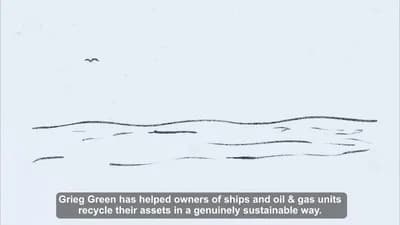 Bærekraftig resirkulering av skip med Grieg Green